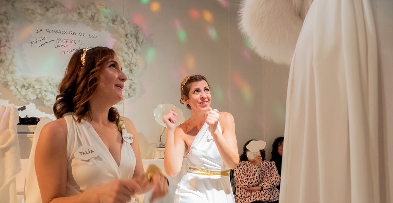 Obra "Oh, musas" de Vataria Teatro, foto de David Serrano